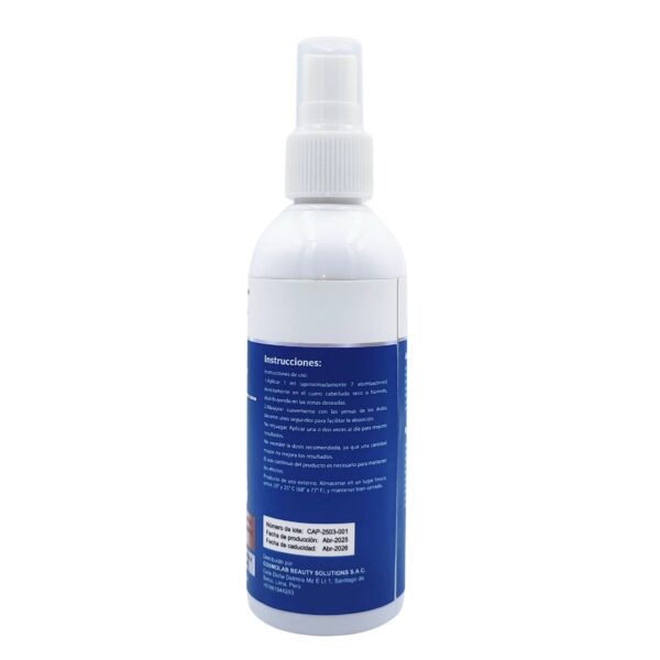 Tónico Capilar Capiflex Elixir con ingredientes naturales para fortalecer el cabello y estimular el crecimiento