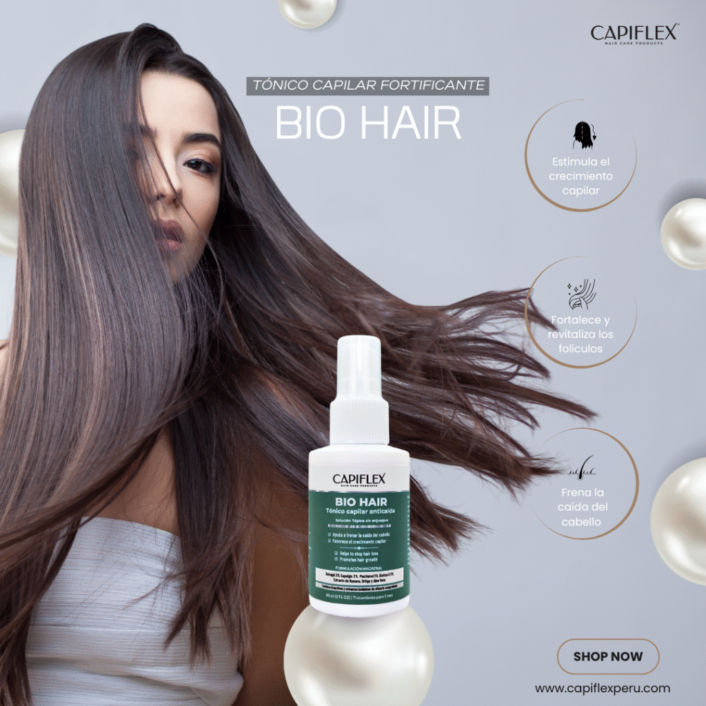Tónico capilar Capiflex BioHair Romero Ortiga Baicapil Capalgin