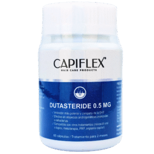 Dutasteride 0.5 mg en cápsulas para caída del cabello