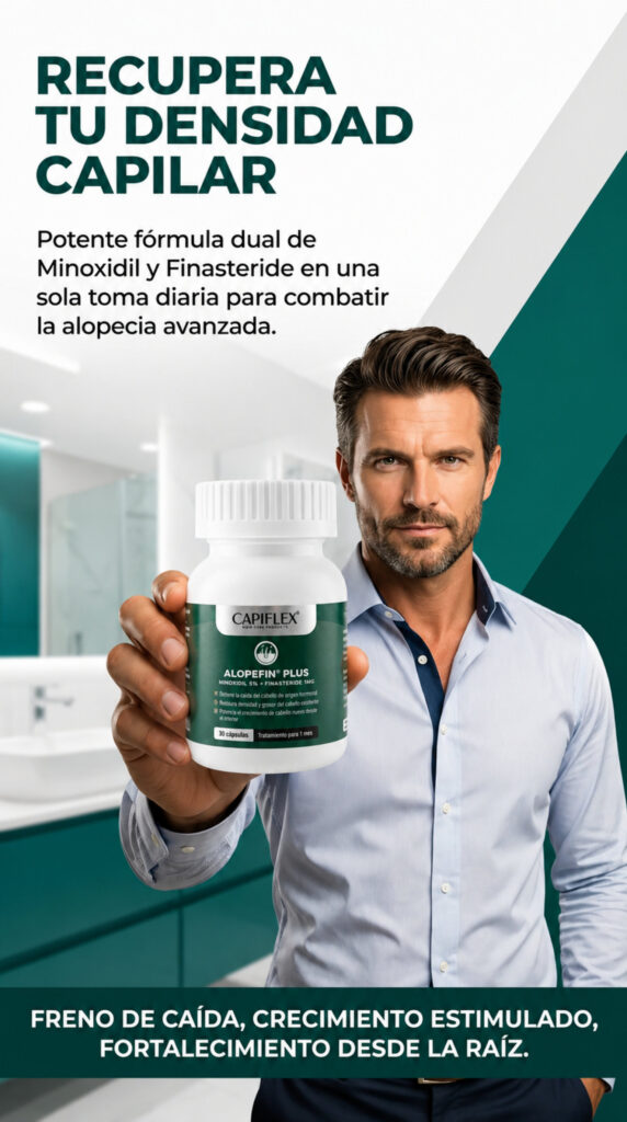 Alopefin Plus Minoxidil 5 mg y Finasteride 1 mg