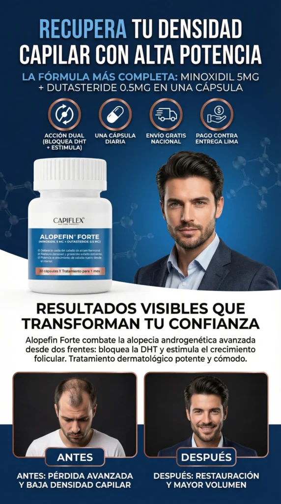 Alopefin Forte Cápsulas Capiflex