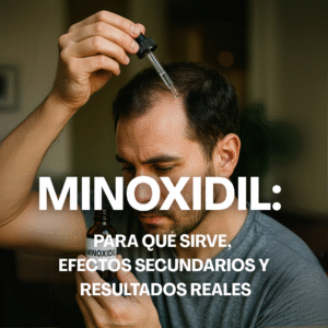 Minoxidil: Para qué sirve, efectos secundarios y resultados reales