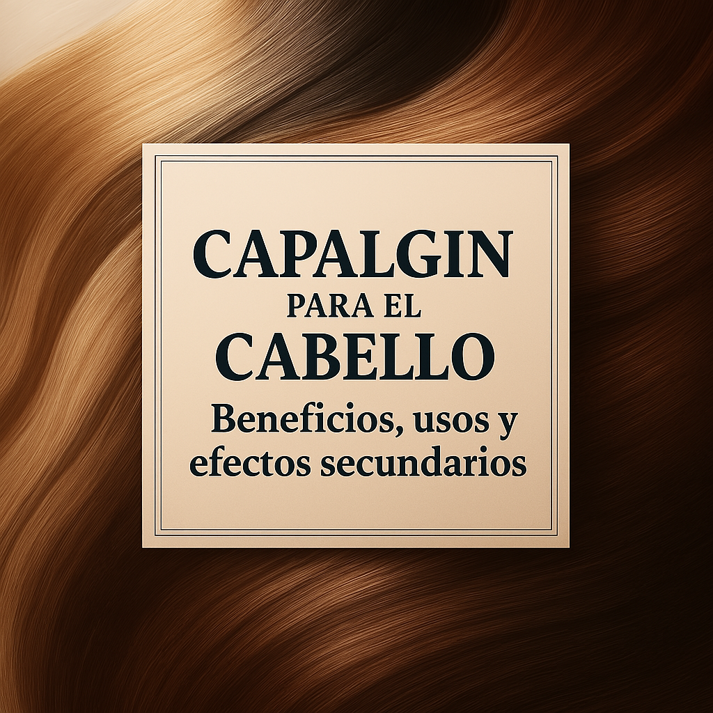 Capalgin para el cabello: beneficios, usos y efectos secundarios