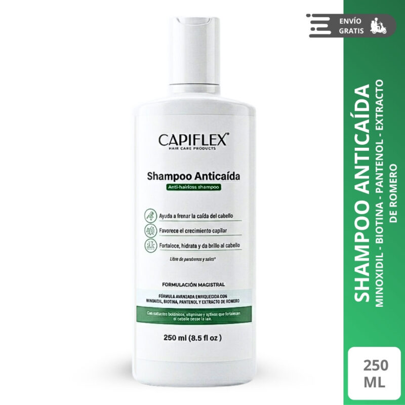 shampoo anticaída con minoxidil Capiflex