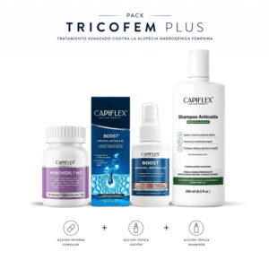 Pack Tricofem Plus | Tratamiento para la alopecia femenina