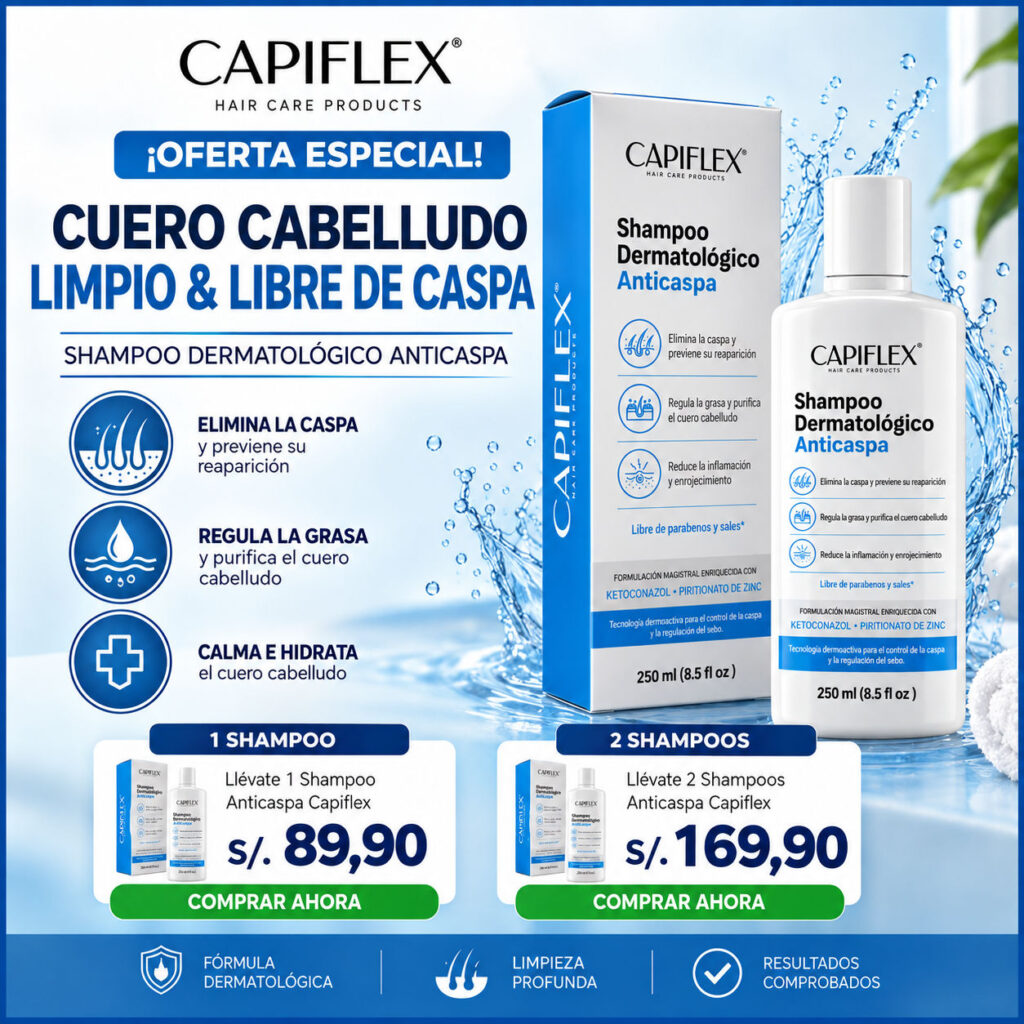 shampoo anticaspa capiflex