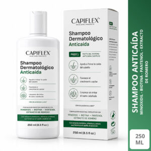 shampoo dermatologico anticaída capiflex