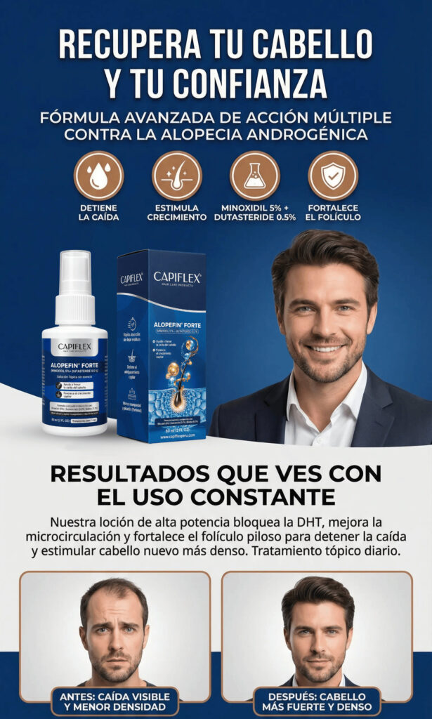 alopefin forte locion minoxidil dutasteride