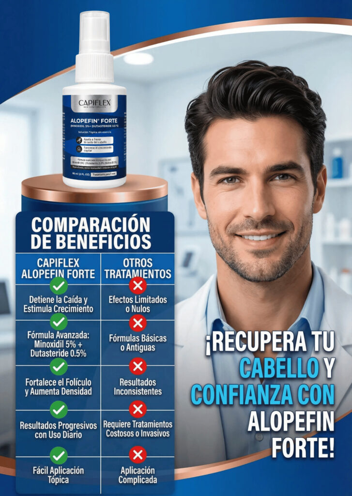 alopefin forte locion minoxidil dutasteride