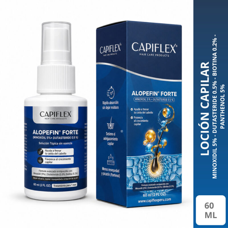 alopefin forte locion minoxidil dutasteride