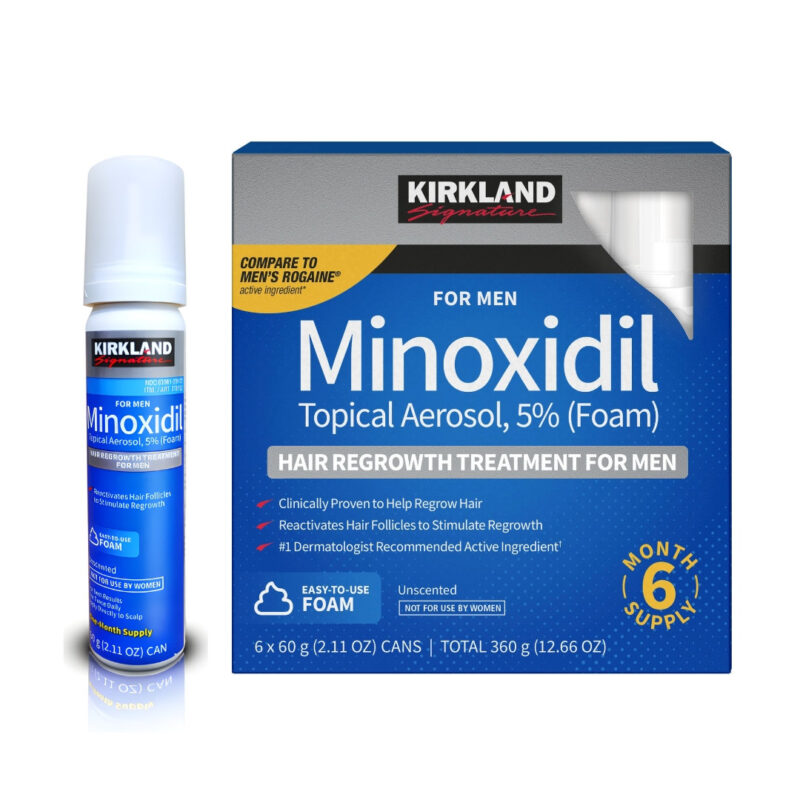 foam minoxidil kirkland