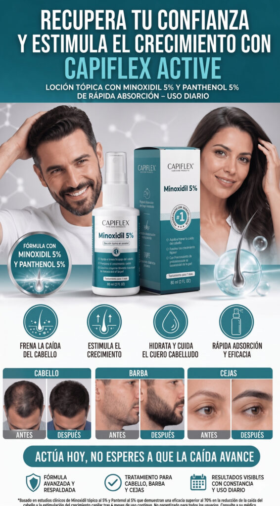 capiflex active minoxidil 5% panthenol 5%